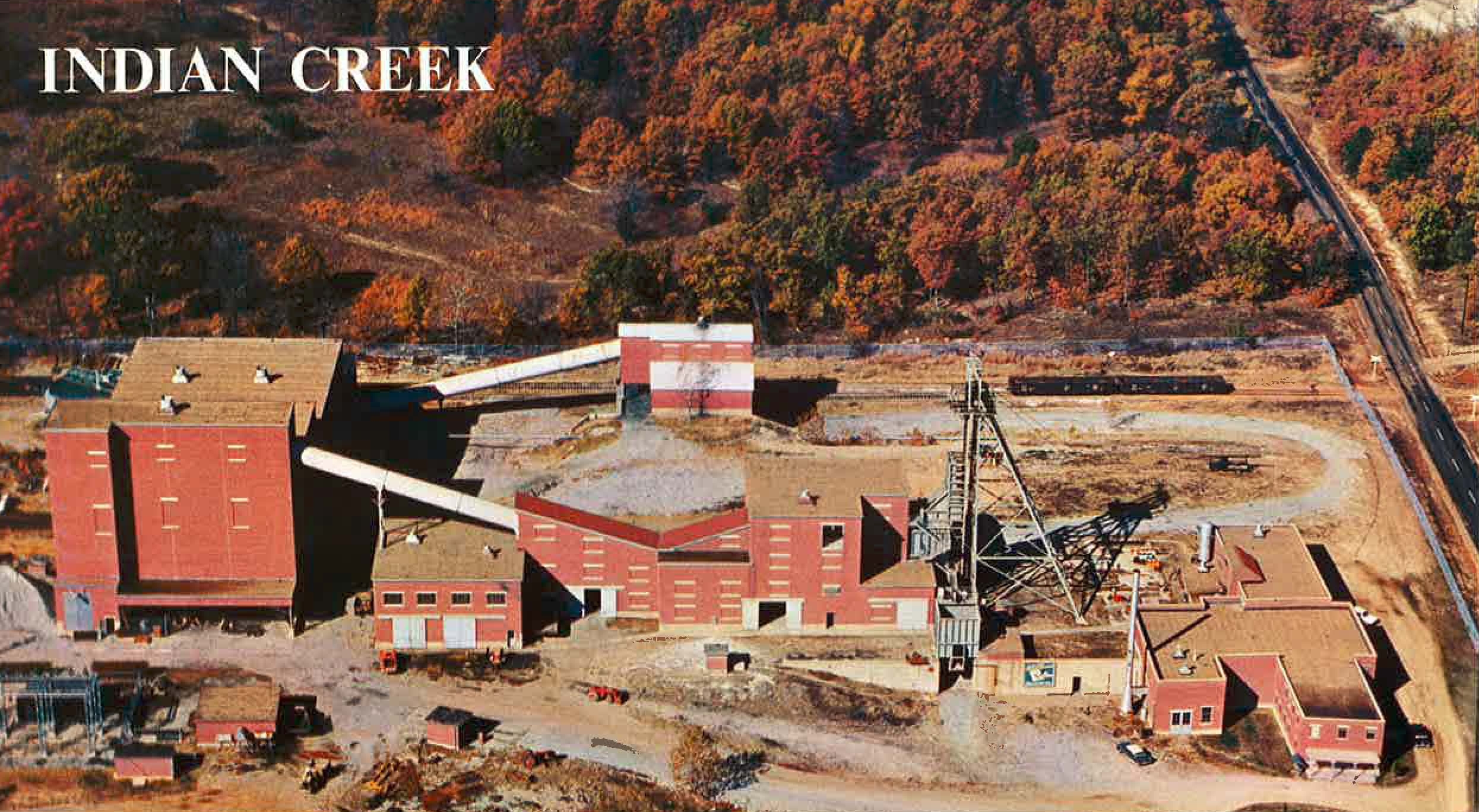 indian creek mine discovered