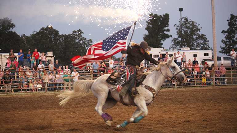 Doe Run supports our communities by sponsoring local events, like the Salem Area Chamber of Commerce Rodeo.